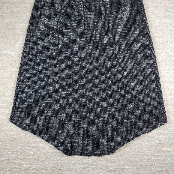 Red 23 Longline Cardigan Sweater Leather Sleeve Contrast Black Made USA Women M - Picture 8 of 16